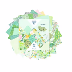 Clairefontaine Papiers origami Fraîcheur exotique 15 x 15 cm