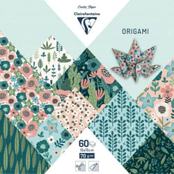 Clairefontaine Papiers origami Herbier 15 x 15 cm