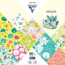 Clairefontaine Papiers origami Nénuphars 15 x 15 cm