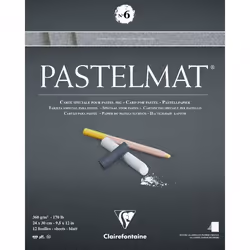 Clairefontaine 3329680960044, papier d'art, 360 g/m², 12 feuilles