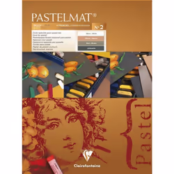 Papier - Clairefontaine - Pastelmat - 360g - 30x40cm - 12 feuilles