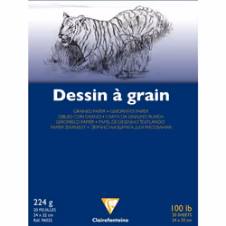 Clairefontaine 3329680960259, papier d'art, 224 g/m², 20 feuilles