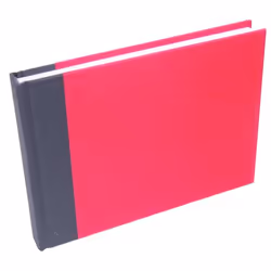 Clairefontaine 3329680960419, Monochromatique, Rouge, A5, 60 feuilles, 180 g/m², Couverture rigide