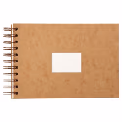 Clairefontaine 3329680960648, Monochromatique, Marron, 20 feuilles, 300 g/m², Adulte
