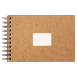 Clairefontaine 3329680960648 bloc-notes 20 feuilles Marron
