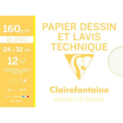 Clairefontaine 3329680962772 papier créatif papier d'art 12 feuilles
