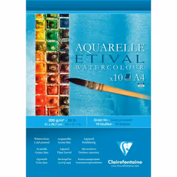 Clairefontaine 96301C, papier d'art, 200 g/m², 10 feuilles