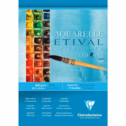 Clairefontaine 3329680963038, papier d'art, 200 g/m², 10 feuilles