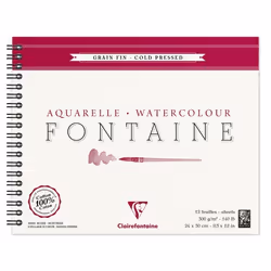 Clairefontaine 3329680963144, Papier à lettres, 300 g/m², 25 feuilles