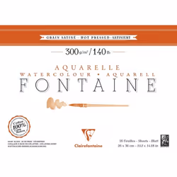 Clairefontaine 3329680963458, Papier à lettres, 300 g/m², 20 feuilles