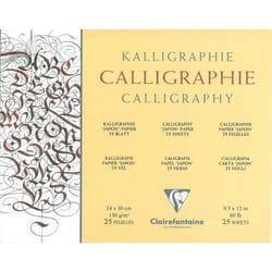Clairefontaine 3329680964394 bloc-notes 25 feuilles Blanc