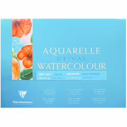 Clairefontaine 3329680964578, Papier à lettres, 200 g/m², 25 feuilles