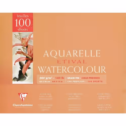 Clairefontaine 3329680964752, Papier à lettres, 300 g/m², 25 feuilles