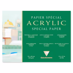 Clairefontaine 3329680964981, papier d'art, 360 g/m², 10 feuilles