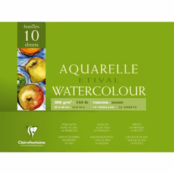 Clairefontaine 96460C, papier d'art, 300 g/m², 10 feuilles