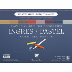 Clairefontaine 3329680965889, Papier à lettres, 130 g/m², 25 feuilles