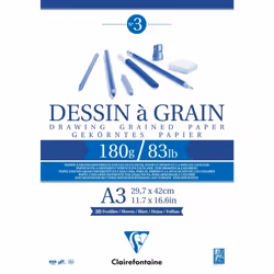 Clairefontaine 3329680966220, Papier à lettres, 180 g/m², 20 feuilles