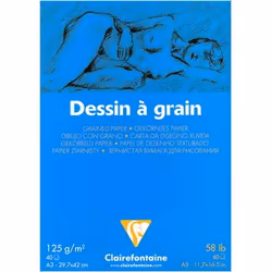 Clairefontaine 96682C, Papier à lettres, 125 g/m², 40 feuilles