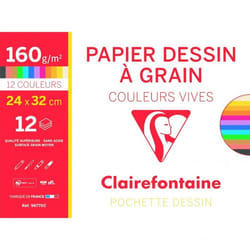 Clairefontaine 96770C papier créatif papier d'art 12 feuilles