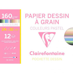 Clairefontaine 3329680967722 papier créatif papier d'art 12 feuilles
