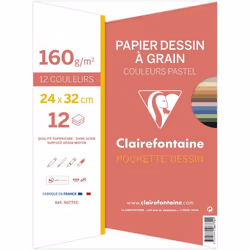 Clairefontaine 3329680967722 papier créatif papier d'art 12 feuilles