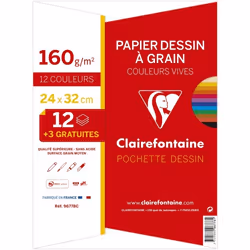 Clairefontaine 96778C papier créatif 15 feuilles