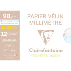 Clairefontaine 97553C papier créatif 12 feuilles