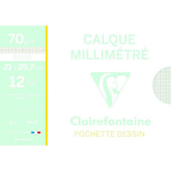 Clairefontaine 97952C papier créatif 12 feuilles