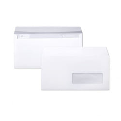 Clairefontaine 10615C enveloppe DL (110 x 220 mm) Blanc 500 pièce(s)
