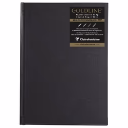 Clairefontaine 3329681342450, Noir, 140 g/m², 64 feuilles