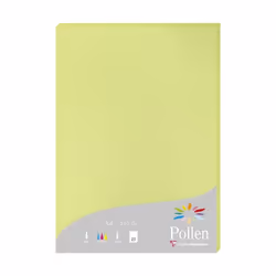 Clairefontaine Pollen, Impression laser/jet d'encre, A4 (210x297 mm), 25 feuilles, 210 g/m², Vert, Forest Stewardship Council ...