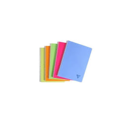 Cahier - CLAIREFONTAINE - Linicolor - A4 100 pages - Ligné simple - Couleur FRESH assortis