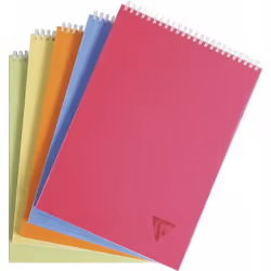 Clairefontaine 328665C, Multicolore, A7, 80 feuilles, 90 g/m², Universel