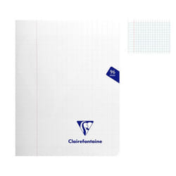 Cahier - CLAIREFONTAINE - MIMESYS - 17 x 22 cm - 96 pages - 90g Séyès Incolore