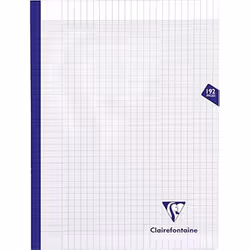 Cahier Brochure - CLAIREFONTAINE - 399341C - 192 Pages - 24x32 cm - Papier 90 g - Incolore