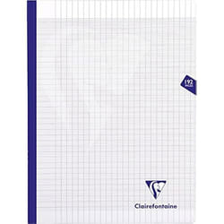 Cahier Brochure - CLAIREFONTAINE - 399341C - 192 Pages - 24x32 cm - Papier 90 g - Incolore
