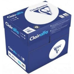 Papier - CLAIREFONTAINE - Clairalfa - A4 - 80g - Ultra blanc 170 CIE