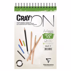 Clairefontaine 3329689750318, Multicolore, 120 g/m², 50 feuilles