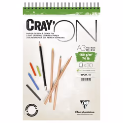 Clairefontaine 3329689750325, Papier à lettres, 160 g/m², 50 feuilles