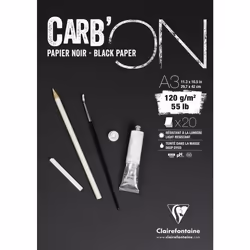 Clairefontaine 3329689750400, Papier à lettres, 120 g/m², 20 feuilles