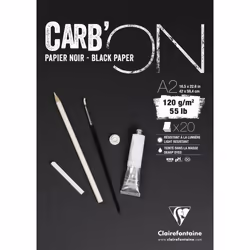 Clairefontaine 3329689750417, papier d'art, 120 g/m², 20 feuilles