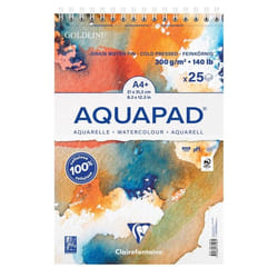 Clairefontaine Aquapad 300g spiral bound watercolor paper block