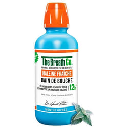 The Breath Co Bain de Bouche Sans Alcool Menthe Givrée