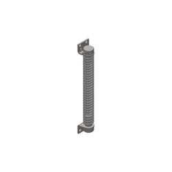 Monin - Ferme-porte à ressort - acier nickelé - lg 280 mm - 161110