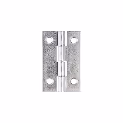 Charnière rectangulaire nœud roulé simple feuille 80X45mm MONIN 421570 Réf. fabricant J541570 Hauteur 80 mm Largeur 45 mm Dia ...