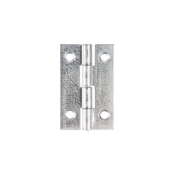 Charnière rectangulaire nœud roulé simple feuille 80X45mm Monin 421570