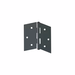 Charnière Carrée 40x40 - GENERIQUE - Blanc - Acier - A visser