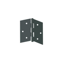 Charnière Carrée 40x40 - GENERIQUE - Blanc - Acier - A visser