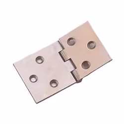 Charnière de table double feuille MONIN - 45 x 80 mm - 426 410 - Acier décapé Axe acier Percé fraisé 6 trous vis Ø4 mm - Prod ...