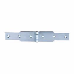 Charnière à noeud Modèle à congés Pour porte de meuble Longueur total : 220 mm Hauteur total : 35 mm Vendu par 1